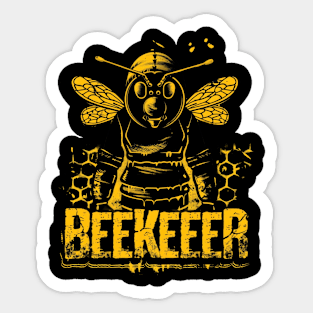 Bee Biodiversity Support Sticker